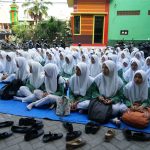 Suasana Murid Melakukan Kegiatan Istighosah