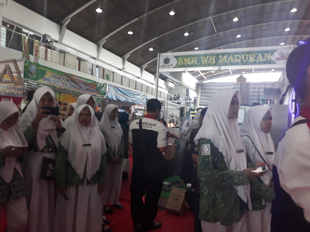 Partisipasi SMK Mini Wachid Hasjim di JATIM GREAT EXPO 2018