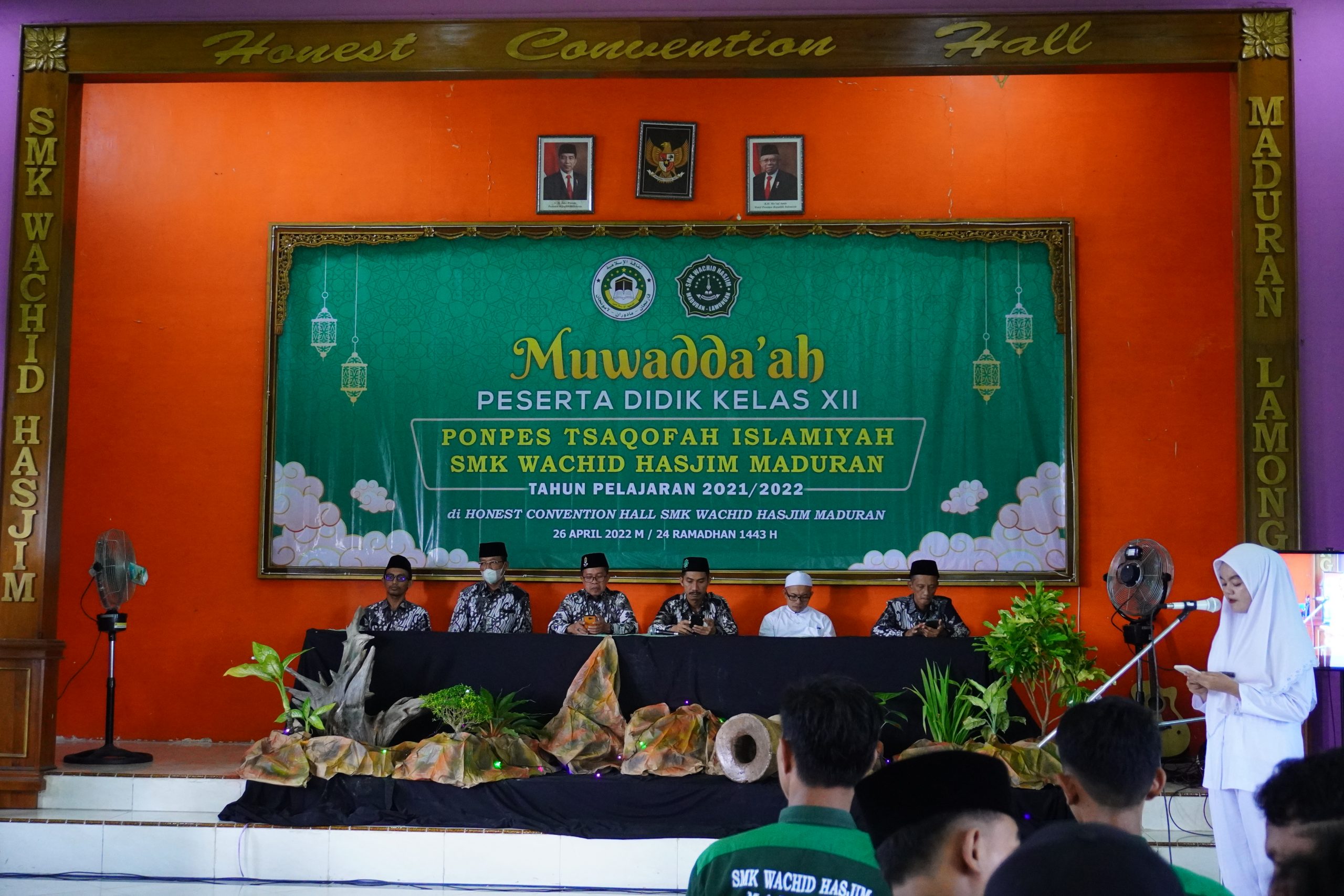 MUWADDA`AH KELAS XII TAHUN PELAJARAN 2021/2022