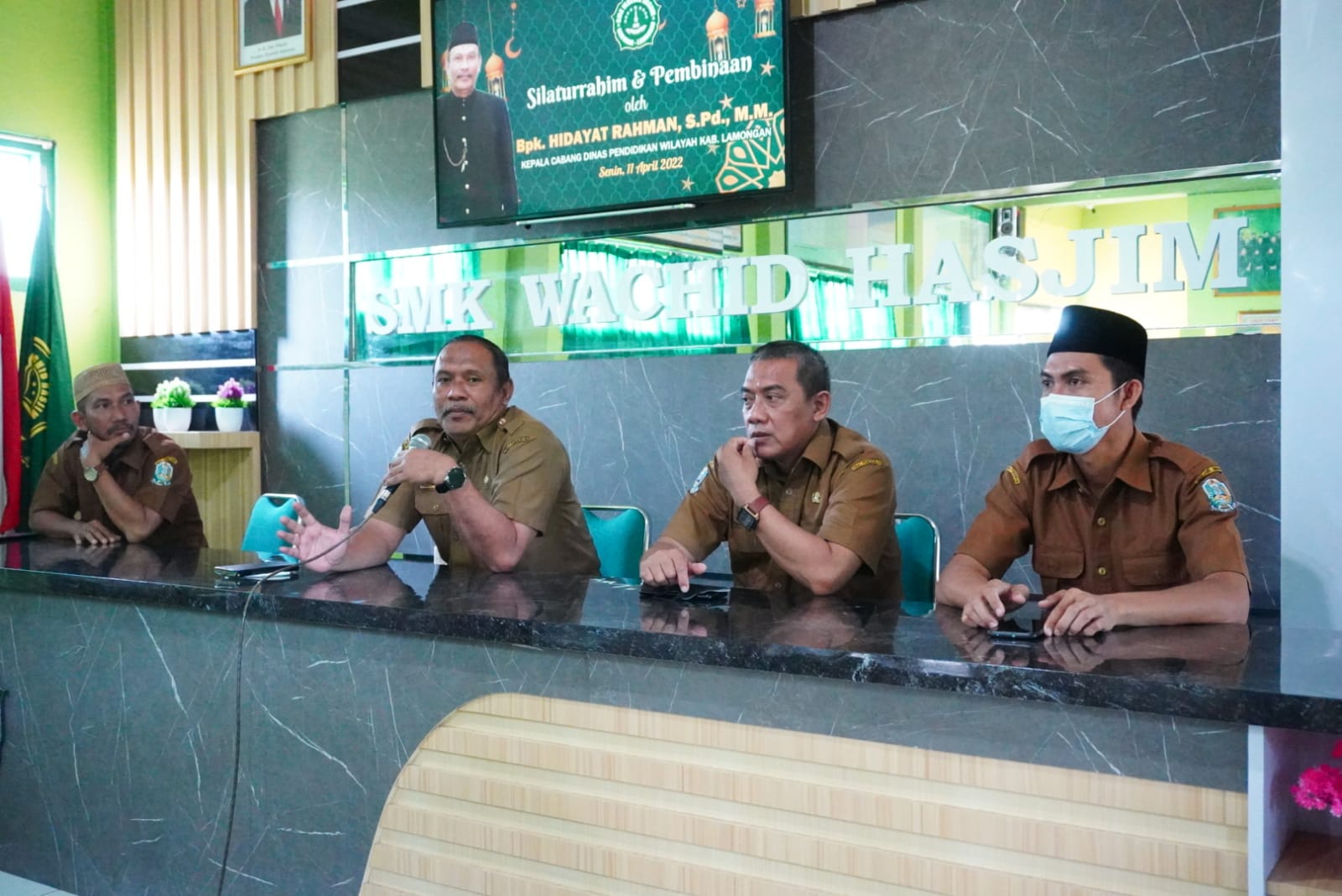 SILATURAHIM DAN PEMBINAAN OLEH KACABDIN LAMONGAN