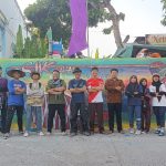 SMK WH DI FESTIVAL MURAL TENUN IKAT LAMONGAN